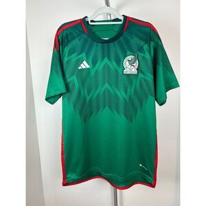 Mexico 2022 World Cup Authentic Home Adidas Jersey XXL 2XL